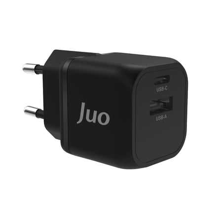 Juo 20w Gan Usb-c Usb-a Şarj Aleti Iphone & Ipad & Android Uyumlu Pd Qc4.0 Type-c Hızlı Şarj Cihazı