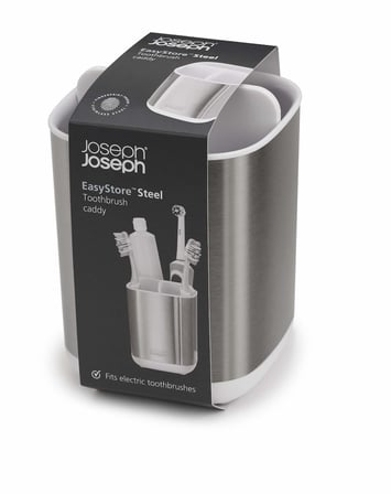 Joseph Joseph EasyStore Diş Fırçalık, Paslanmaz Çelik