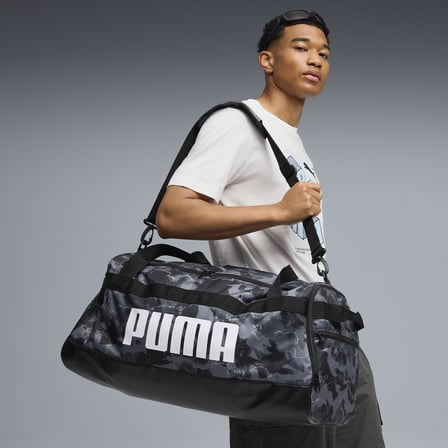 PUMA PUMA CHALLENGER AOP M S Bag Unisex Yetişkin Spor Çantası PUMA Black-Camo AOP X