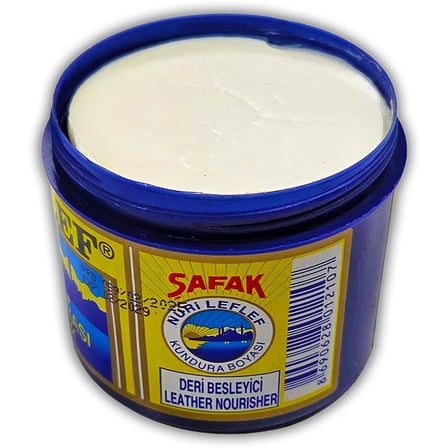 Lexroo Nuri Leflef Klasik Kundura ve Deri Ayakkabı Boyası, 200 ml, Deri Besleyici (Badem Yağı)