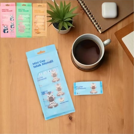 Jouis Islak Mendili Sevimli Mini Cep Tipi, Kokusuz ve Pratik Kullanım