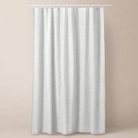 Ikea Nordrönn Duş Perdesi, Beyaz, 180x200 cm, Banyo