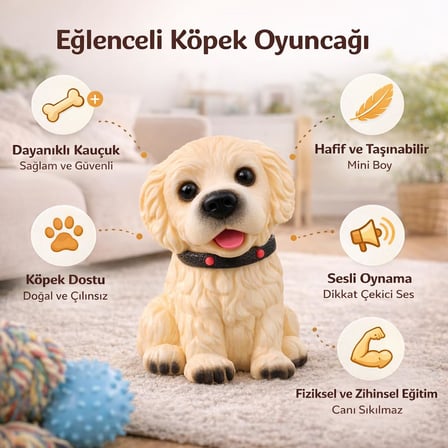 MADPET Sesli Köpek Oyuncağı