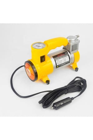 Yeni Seri Çelik Gövde Pistonlu 12 V 150 Psi Dakikada 80 Lt Araç Araba Lastik Bot Şişirme Kompresörü
