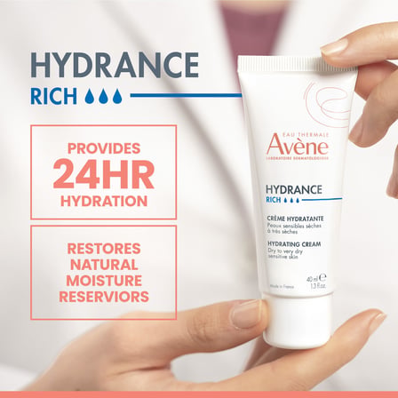 Avene-Kuru Ciltler için Nemlendirici Krem - Hydrance Riche Creme 40 ml 3282779390132