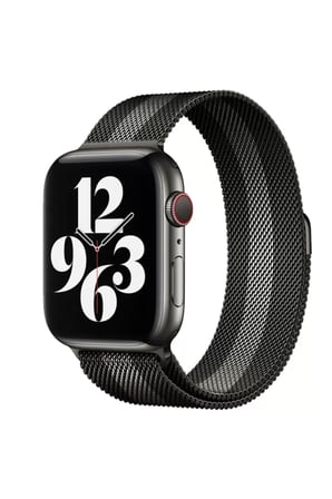 Lexroo Watch 38mm Uyumlu Metal Mıknatıslı Kordon - Siyah-Beyaz