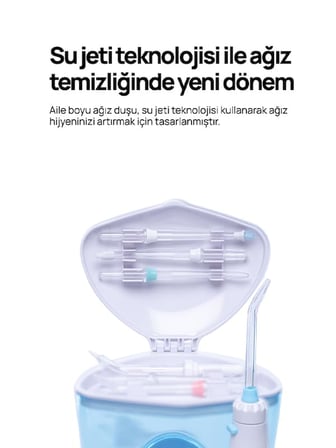 Neutron DC-37 Taşınabilir Aile Boyu Ağız Duşu