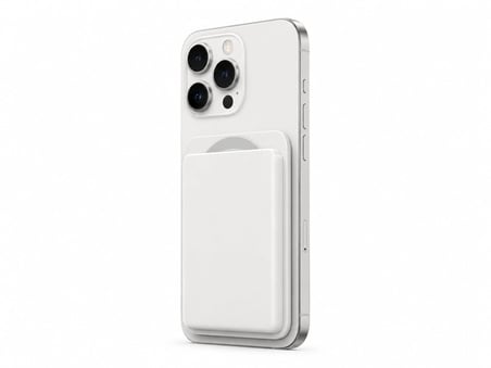 Coverzone MagSafe Uyumlu Manyetik Kartlık Cüzdan, 2 Kart Kapasiteli Telefon Kartlığı