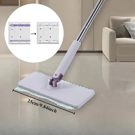 Tembel Mop Tüm Bezleri Kendi Alabilen Otomatik Mop Yüzey Temizlik Havlusu Kullan At Bezler Için