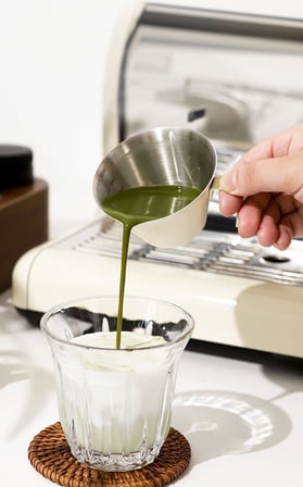 Çelik 100 ml Espresso Shot Kupası Kahve Jug Ölçü Bardağı cin574