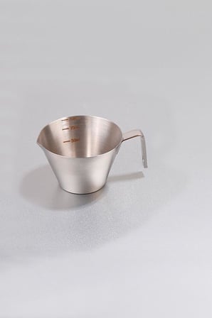 Çelik 100 ml Espresso Shot Kupası Kahve Jug Ölçü Bardağı cin574