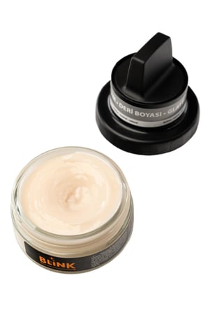 Lexroo Blink Shoe Cream, Deri Ayakkabı Boyası, Renksiz, Naturel, 50 ml.