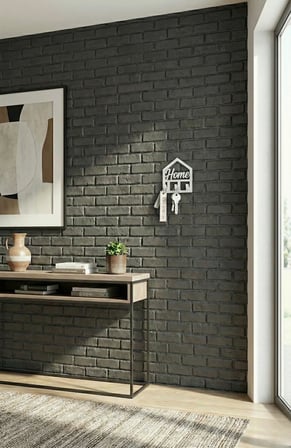 Home Yazılı Dekoratif Anahtarlık Askısı, Dekoratif Anahtarlık Askısı (Beyaz)
