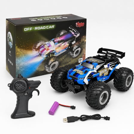 VARDEM Uzaktan Kumandalı Off Road Araba, 2.4G Full Fonksiyon 1:18 Şarjlı RC Araç
