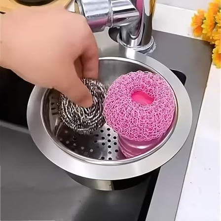 Promosyonca Paslanmaz Çelik Evye Süzgeç Sepeti, Lavabo İçi Yemek Atığı ve Sebze Meyve Süzgeci