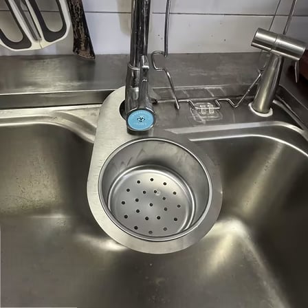 Promosyonca Paslanmaz Çelik Evye Süzgeç Sepeti, Lavabo İçi Yemek Atığı ve Sebze Meyve Süzgeci