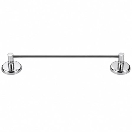 Badem10 Metal Krom Bez Havlu Asma Askısı Aparatı 42 cm Banyo Lavabo Vidalı Askılık Sağlam Askı