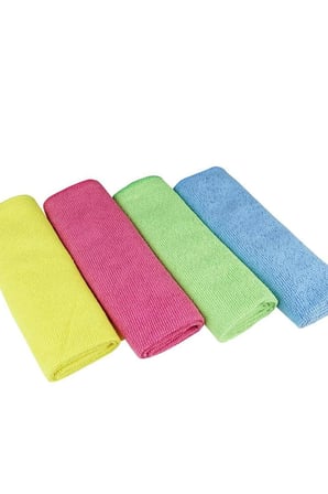 Dr Mikro Mikrofiber Temizlik Bezi 4 Adet Çok Renkli 1410