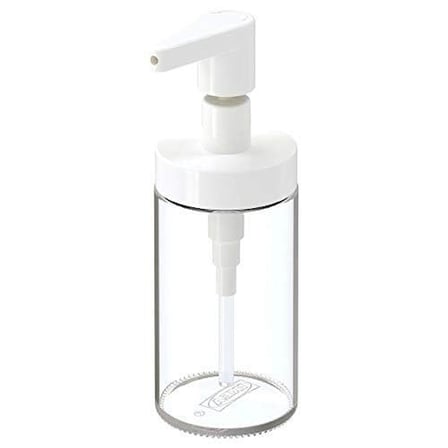 Ikea Sabunluk Beyaz/Şeffaf, 17cm, 8 oz. Tackan, .