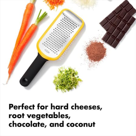 OXO Good Grips Orta Boy Rende, Paslanmaz Çelik, Sarı, Tek Boy