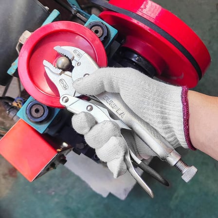 AEE® Kilitli & Ayarlı Pense – Komple Metal Kavisli Çene Vice Grip Sabitleme Pensesi