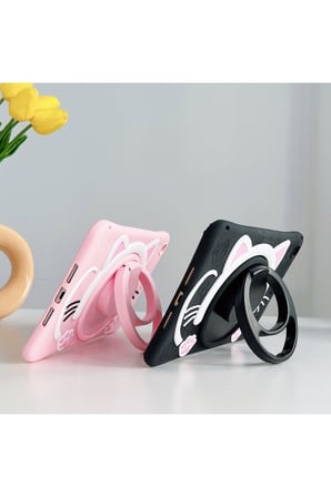 Lexroo Covpor Samsung Galaxy Tab A11 - Pembe Kedi
