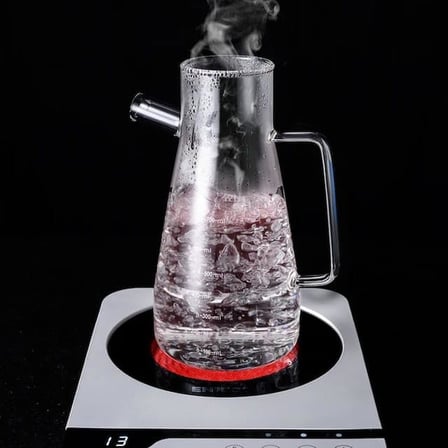 Orret Home 900 Ml 2 Adet Borosilikat Cam Yağdanlık,Termisil Isıya Dayanıklı Yağlık Ve