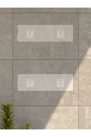 Mithra Life 2 Adet Düzenleyici Yapışkanlı Banyo Organizer Duş Rafı MIT1146