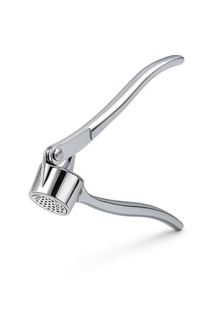 Vios Store Metal Sarımsak Ezici, Paslanmaz Çelik Ergonomik Saplı Dayanıklı Pratik Sarımsak Presi