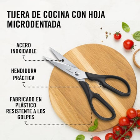 Victorinox Evrensel mutfak makası paslanmaz siyah 20 cm, 7.6363.3