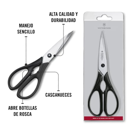 Victorinox Evrensel mutfak makası paslanmaz siyah 20 cm, 7.6363.3