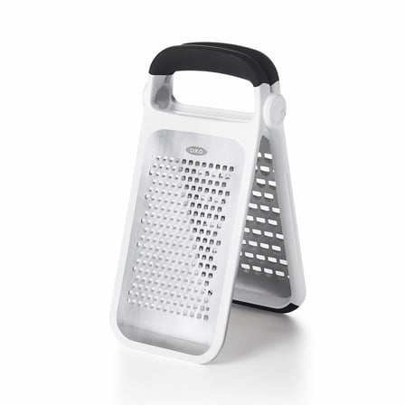 OXO Good Grips İşlenmiş Paslanmaz Çelik Çift Taraflı Rende, Peynir ve Daha Fazlası İçin