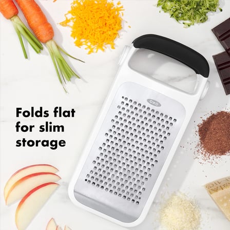 OXO Good Grips İşlenmiş Paslanmaz Çelik Çift Taraflı Rende, Peynir ve Daha Fazlası İçin