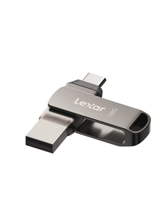 Lexar 64 GB JumpDrive Dual Drive D35c USB 3.0 Type-C, Flash Sürücü