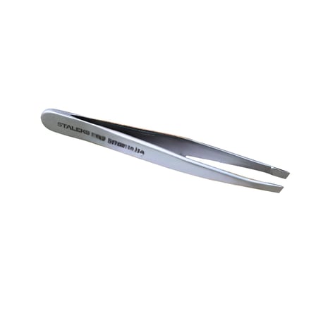 STALEKS PRO Expert 10 Type 4 kaş cımbızı, paslanmaz çelik, gümüş, modern, kaş cımbızı