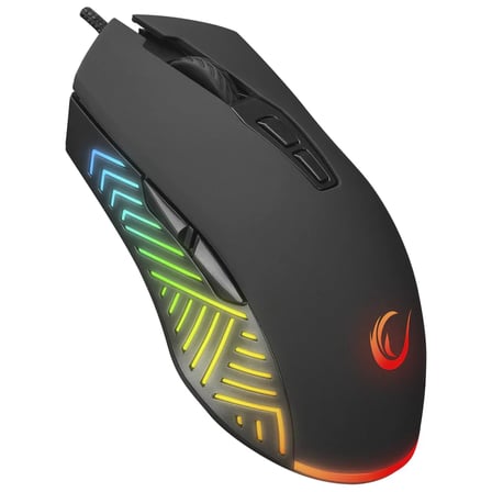 Rampage SMX-G68 SPEAR Full RGB 7200DPI Siyah 7D Makrolu Gaming Oyuncu Mouse