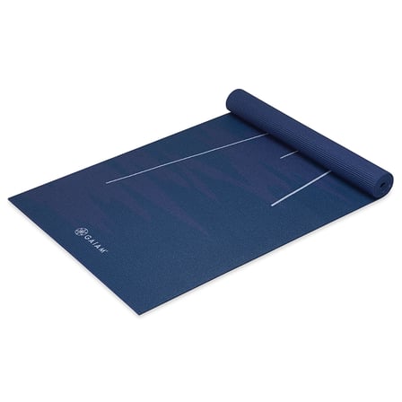 Gaiam 4 mm Yoga Minderi, Kaymaz Egzersiz ve Fitness Minderi Her Türlü - Ay Işığının Aydınlatması