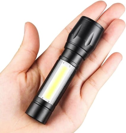 Amber LED Şarj Edilebilir LED'li El Feneri Cata CT-8024