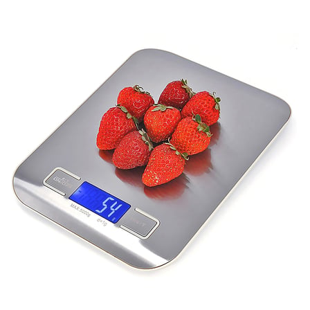 Promosyonca Dijital Mutfak Terazisi, 10 kg Kapasiteli Hassas Mutfak Tartısı, LCD Ekran