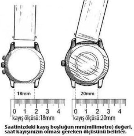 18mm-20mm-22mm-24mm Saat Uyumlu Kalın Hasır Metal Saat Kordonuı Kayışı KLNHSR (Gümüş, 22mm)