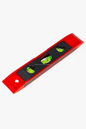 Proalet Mini Su Terazisi, 23 cm, Mıknatıslı, Kompakt Su Terazisi, Plastik Gövde