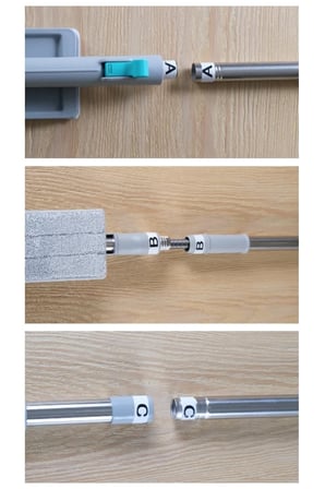 SMARTER AQUA STAR TEMİZLİK SETİ + YEDEK TABLET MOP PASPAS