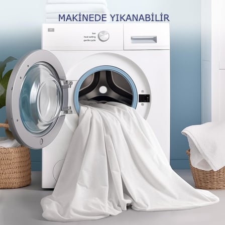 TeksNil Home%100 Pamuk Fitted Sivi Geçirmez Tek/Çift Kişilik Bebek Alez Yatak Koruyucu Full Kenar