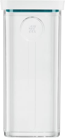 ZWILLING Fresh & Save Cube Vakumlu Saklama Kabı 3M, 21 Santimetre, Şeffaf Akdeniz Mavisi