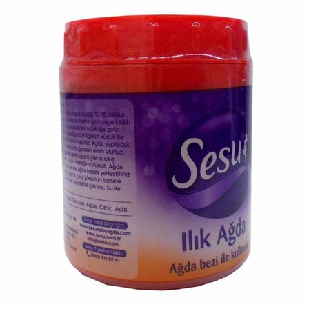 SESU Ilık Ağda Tüm Cilt 250 gr