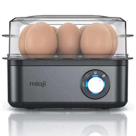 Mioji EG8 500W LED Işıklı Sesli Uyarı 8li Haşlama ve 4lü Yumurta Pişirme Makinesi