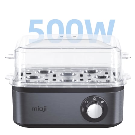 Mioji EG8 500W LED Işıklı Sesli Uyarı 8li Haşlama ve 4lü Yumurta Pişirme Makinesi
