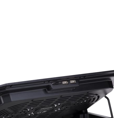 Classone M40 Gaming Laptop Soğutucu Notebook Standı, Mavi Led,14-15.6-17 inch uyumlu, 2 Fan, 2 Usb