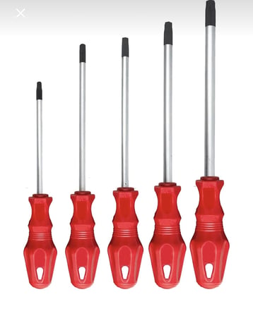 Lexroo Hon 17 Parca Tornavida Seti (Lokma,Torx,Düz ve Yıldız Tornavida)