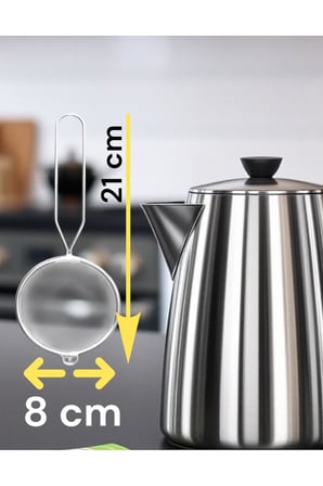 IKEA Medarbetare Süzgeç, 8 cm Çap, Paslanmaz Çelik